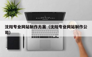 象山沈阳专业网站制作方案（沈阳专业网站制作公司）